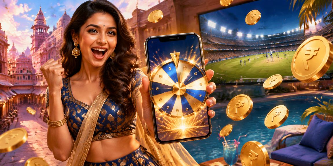 Player enjoying online roulette with rupee chips at Jaipur style casino